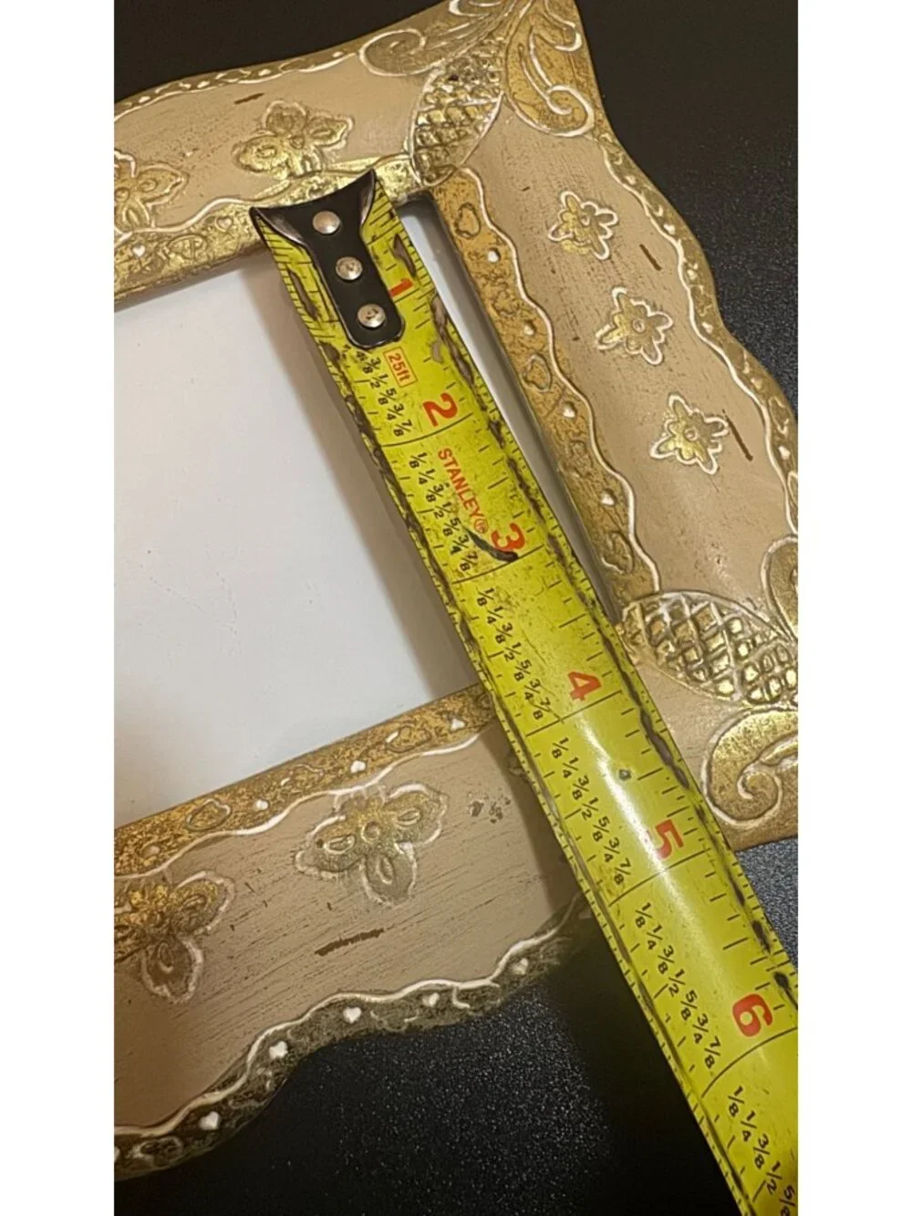 Italian Baroque Style Argento SC by Sicura Inc 4x6 inch Picture Frame